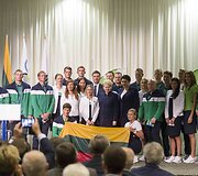 Olimpiečių palydėtuvės