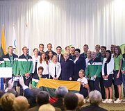 Olimpiečių palydėtuvės