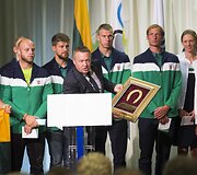 Olimpiečių palydėtuvės