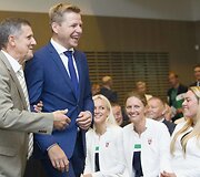Olimpiečių palydėtuvės
