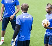 Treniruotės akimirka