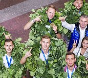 Vytauto Didžiojo universiteto (VDU) krep&scaron;ininkai