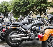 Naujų &bdquo;Harley-Davidson&ldquo; motociklų bandomasis važiavimas