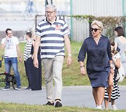 Audrius Siaurusevičius su žmona Ingrida