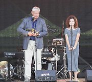 Vytautas Grubliauskas su dukra Elze