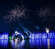 &Scaron;okančių fontanų spektalis
