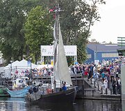 Klaipėdoje sutikta 15 istorinių laivų flotilė