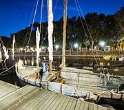 Klaipėdoje sutikta 15 istorinių laivų flotilė