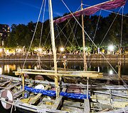Klaipėdoje sutikta 15 istorinių laivų flotilė