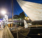 Klaipėdoje sutikta 15 istorinių laivų flotilė