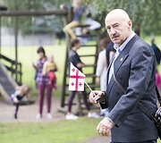 Mitingas prie Rusijos ambasados