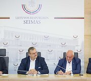 Artūras Paulauskas, Kęstutis Dauk&scaron;ys, Valentinas Mazuronis ir Vytautas Gap&scaron;ys