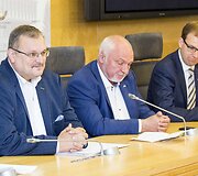 Kęstutis Dauk&scaron;ys, Valentinas Mazuronis ir Vytautas Gap&scaron;ys