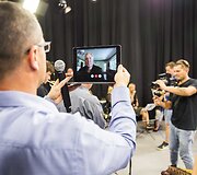 Renginio &bdquo;Baltijos sutartinė aplink pasaulį&ldquo; akimirka