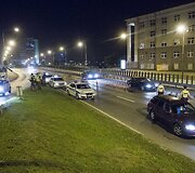 Naktinis policijos reidas