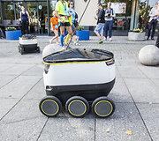 Estijos startuolio &bdquo;Starship Technologies&ldquo; gatvės robotai