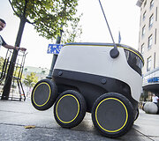 Estijos startuolio &bdquo;Starship Technologies&ldquo; gatvės robotai