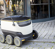 Estijos startuolio &bdquo;Starship Technologies&ldquo; gatvės robotai
