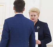 Apdovanojimų akimirka