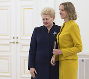 Apdovanojimų akimirka