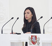 Apdovanojimų akimirka