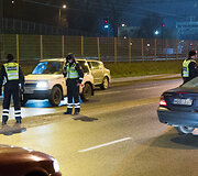 Vilniaus kelių policijos reidas