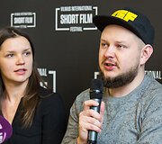11-ojo Vilniaus taprtautinio trumpųjų filmų festivalio spaudos konferencija