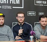 11-ojo Vilniaus taprtautinio trumpųjų filmų festivalio spaudos konferencija
