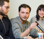 11-ojo Vilniaus taprtautinio trumpųjų filmų festivalio spaudos konferencija