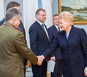 Vytautas Jonas Žukas ir Dalia Grybauskaitė
