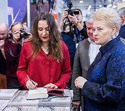 Kristina Sabaliauskaitė ir Dalia Grybauskaitė