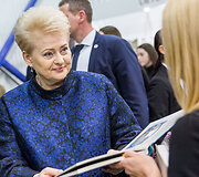 Vilniaus knygų mugės atidarymo akimirka