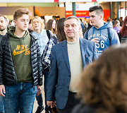 Vilniaus knygų mugės atidarymo akimirka