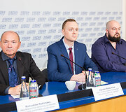 Romualdas Radlinskas, Algirdas Markevičius ir Viktoras Samochinas