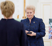Apdovanojimų akimirka
