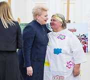 Apdovanojimų akimirka