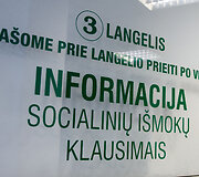 Vilniaus savivaldybės Socialinių i&scaron;mokų skyrius