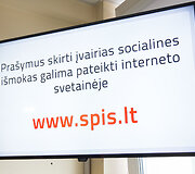 Vilniaus savivaldybės Socialinių i&scaron;mokų skyrius
