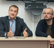 Vidaus reikalų ministras Eimutis Misiūnas lankėsi Vilniaus Greitosios medicinos pagalbos stotyje