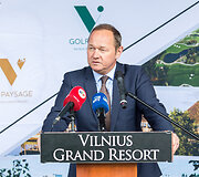 Europos Parlamentarų Golfo turnyro atidarymas