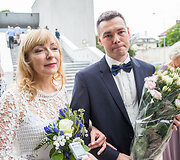 Agnės Sunklodaitės ir Deivido Gnedino vestuvės