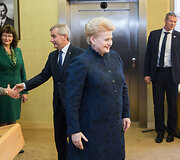 Dalia Grybauskaitė ir Viktoras Pranckietis