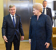 Dalia Grybauskaitė ir Viktoras Pranckietis