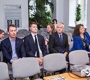 Vytautas Kernagis, Mykolas Majauskas, Jonas Jarutis, Rima Ba&scaron;kienė