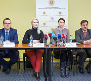 Skirmantas Malinauskas, Dorita Visalgienė, Rasa Kazėnienė, Robertas Krik&scaron;taponis