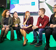 Parodos &bdquo;Studijos 2018&ldquo; akimirka