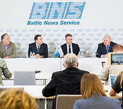 Spaudos konferencija apie į Lietuvą pradedamus vykdyti Kazachstano oro bendrovės skrydžius