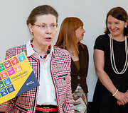 Ra&scaron;inių konkurso &bdquo;Global goals&ldquo; dalyvių pagerbimas &Scaron;vedijos ambasadoje