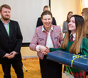 Ra&scaron;inių konkurso &bdquo;Global goals&ldquo; dalyvių pagerbimas &Scaron;vedijos ambasadoje