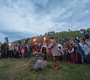 Rasos &scaron;ventė Kernavėje